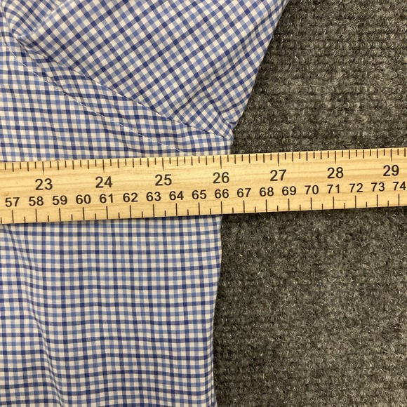 Ralph Lauren Long Sleeve Dress Shirt Men XL Oxford Plaid Preppy Casual - Picture 6 of 8